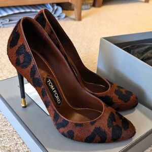 Tom Ford pony hair pumps